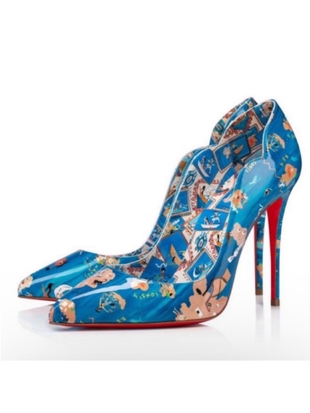Christian Louboutin NEW Hot chick
Odyssey heels RETAIL 995